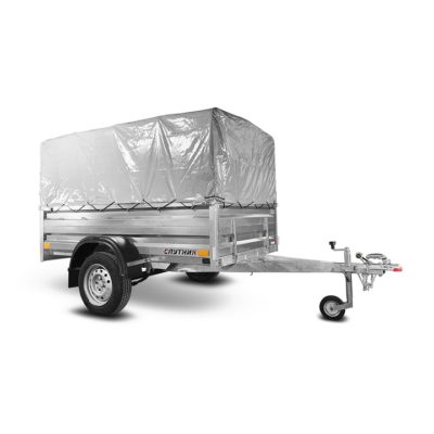 Прицеп СПУТНИК ZN 2013 R13 (2 м x 1,3 м x 48 см тент 0,7 м)