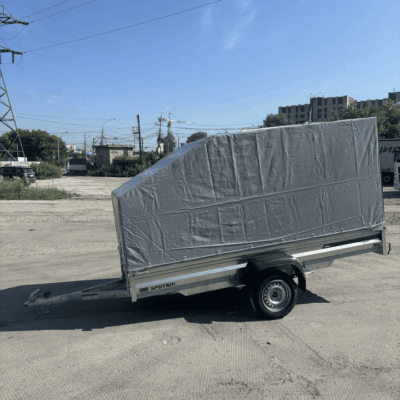 Прицеп СПУТНИК ZN 3515 R13 (3,5 м x 1,5 м x 33 см тент 1,5 м)